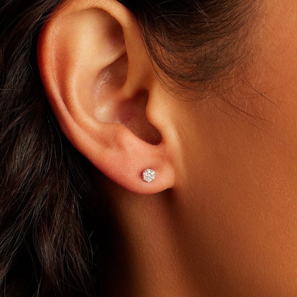 gorjana Diamond Pave Studs - Picture 2 of 6